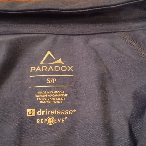 NWT Paradox Men's Base layer size Small - Picture 4 of 7